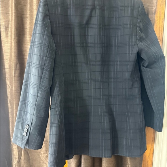 Tahari Charcoal Checkered women’s  Blazer - Picture 4 of 4